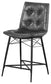 Aiken Upholstered Tufted Counter Chair Charcoal (Set of 2)