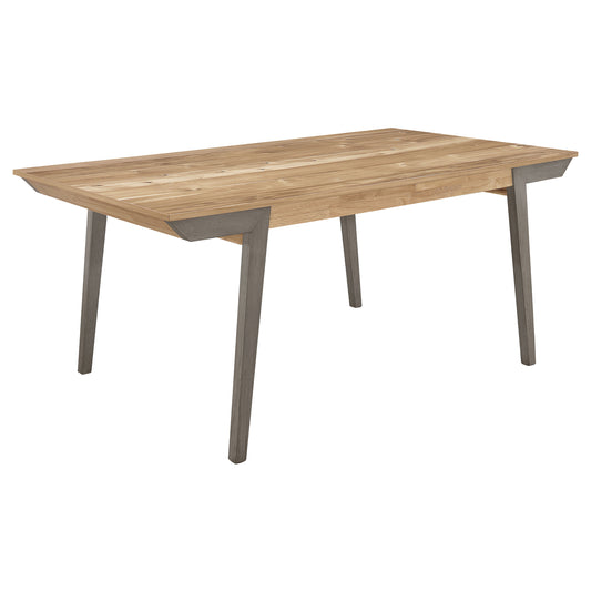 Nogales Rectangular 71-inch Wood Dining Table Coastal Grey