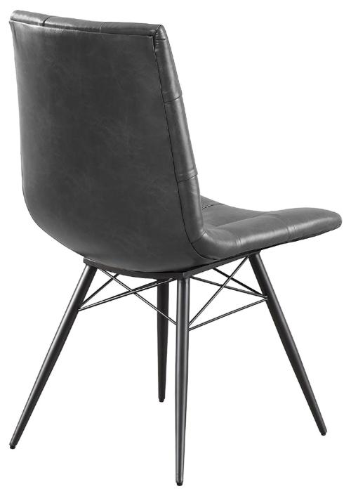 Aiken Upholstered Dining Side Chair Charcoal (Set of 4)