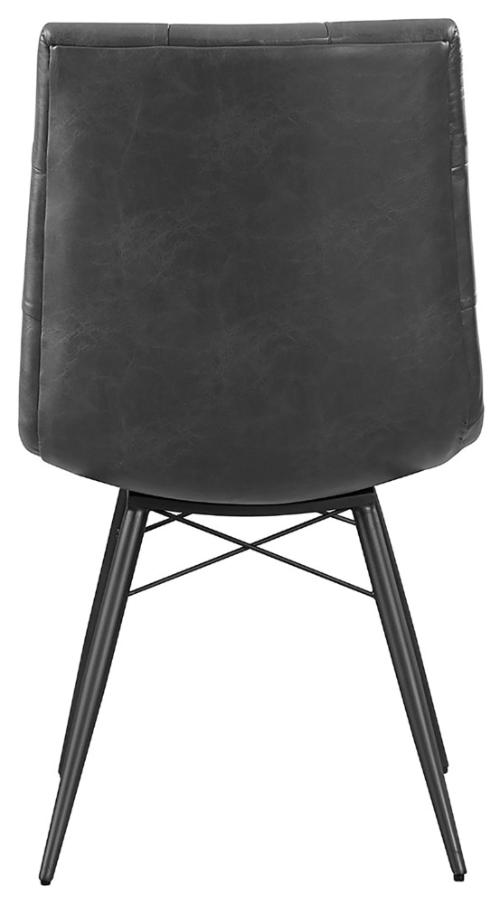 Aiken Upholstered Dining Side Chair Charcoal (Set of 4)