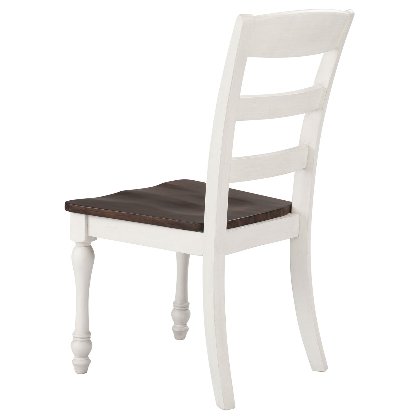 Madelyn Wood Dining Side Chair Coastal White (Set of 2)