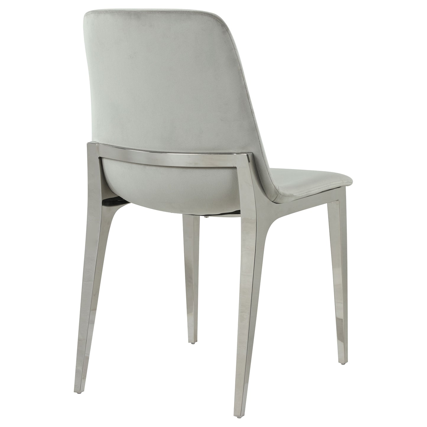 Irene Upholstered Dining Side Chair Light Grey (Set of 4)