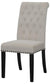 Alana Velvet Upholstered Dining Side Chair Sand (Set of 2)