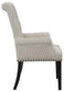 Alana Velvet Upholstered Dining Arm Chair Sand