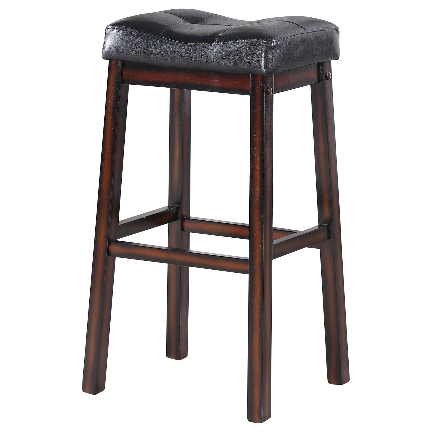 Donald Upholstered Bar Stool Cappuccino (Set of 2)