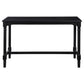 Martina 5-piece Rectangular Counter Height Dining Set Black