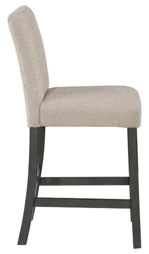 Alba Boucle Upholstered Counter Chair Beige (Set of 2)