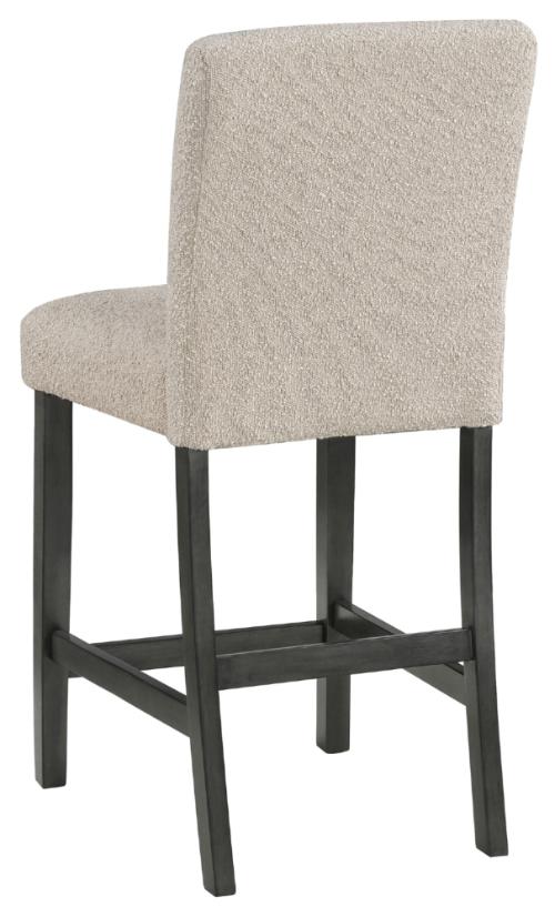 Alba Boucle Upholstered Counter Chair Beige (Set of 2)