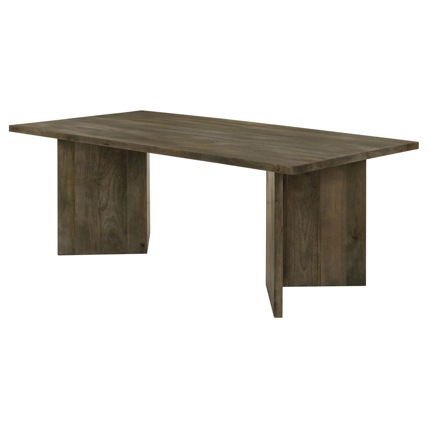 Tyler 80-inch Solid Wood Dining Table Mango Brown