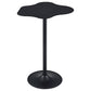 Keanu Curved 29-inch Cloud-Shaped Bistro Bar Table Black