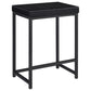 Hawes 4-piece Multipurpose Counter Height Table Set Black