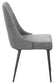 Alan Fabric Upholstered Dining Side Chair Grey (Set of 2)