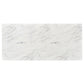 Mayer Rectangular 87-inch Faux Marble Dining Table White