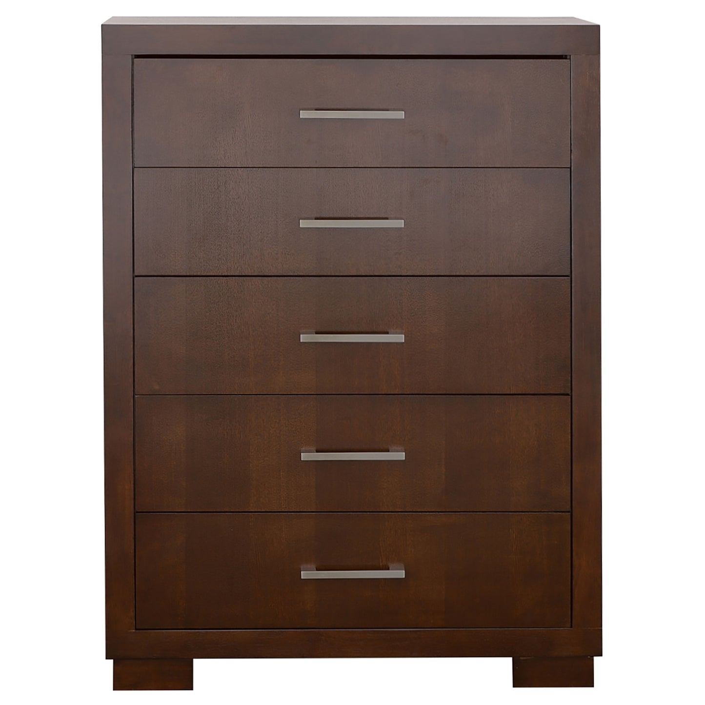 Jessica 5-drawer Bedroom Chest Cappuccino