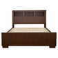 Jessica 5-piece California King Bedroom Set Cappuccino