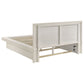 Jessica 5-piece Eastern King LED Bedroom Set Snow White