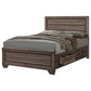 Kauffman 4-piece California King Bedroom Set Washed Taupe