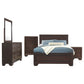 Kauffman 5-piece California King Bedroom Set Dark Cocoa