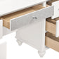 Barzini 7-drawer Vanity Set with Lighting White