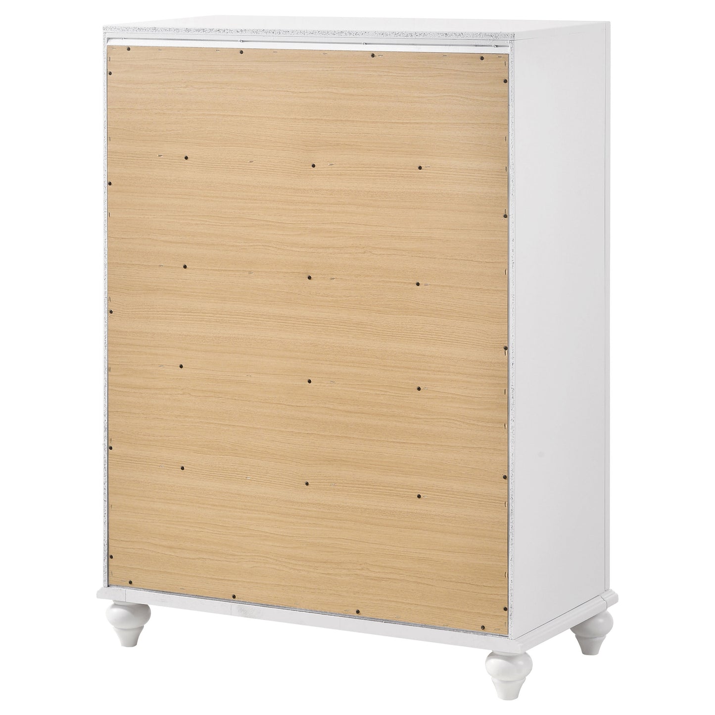 Barzini 5-drawer Bedroom Chest White