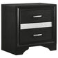 Miranda 4-piece Full Bedroom Set Black