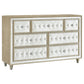 Antonella 4-piece Eastern King Bedroom Set Ivory