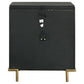 Arini 3-drawer Nightstand Black