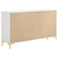 Kendall 6-drawer Dresser White