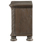 Emmett 3-drawer Nightstand Walnut