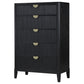 Brookmead 5-drawer Bedroom Chest Black