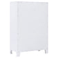 Anastasia 5-drawer Bedroom Chest Pearl White