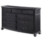 Celina 9-drawer Dresser Black