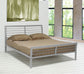 Cooper Metal Full Open Frame Bed Silver