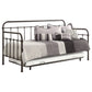 Livingston Metal Twin Daybed with Trundle Dark Bronze