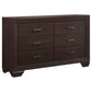 Dorian 5-piece Full Bedroom Set Dark Cocoa