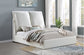 Gwendoline Upholstered Eastern King Panel Bed White