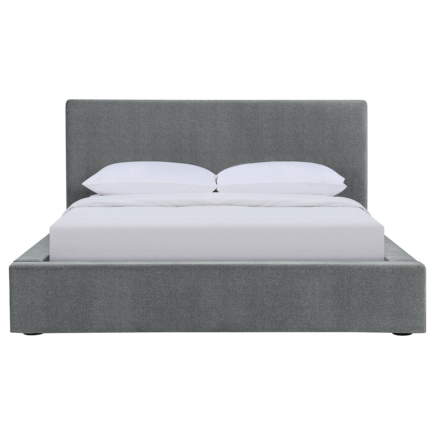 Gregory Upholstered California King Panel Bed Graphite