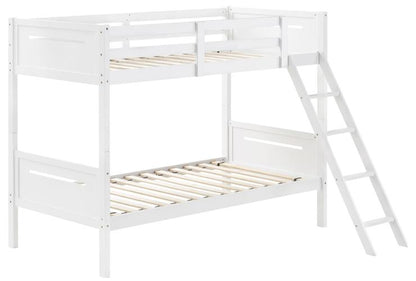 Littleton Wood Twin over Twin Bunk Bed