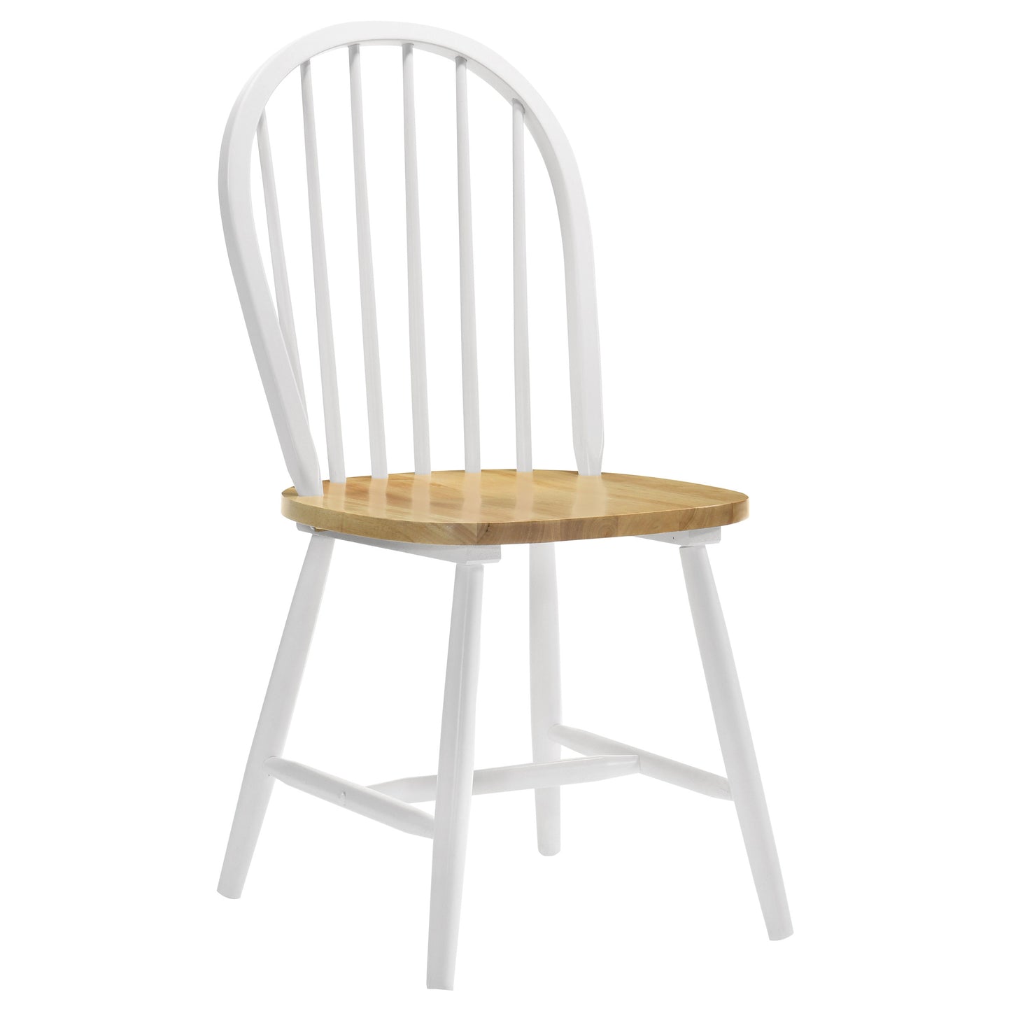 Cinder Wood Dining Side Chair White (Set of 4)