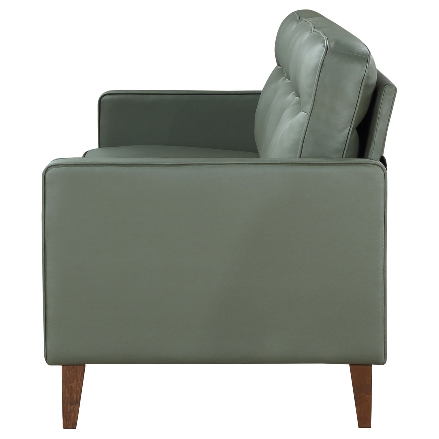 Jonah Upholstered Track Arm Sofa Green