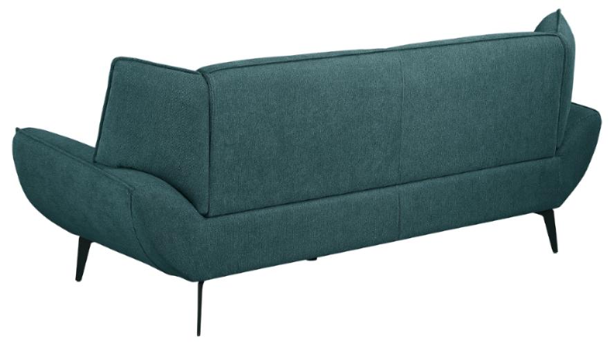 Acton Upholstered Flared Arm Sofa Teal Blue