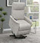 Herrera Upholstered Power Lift Massage Chair Beige