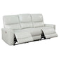 Greenfield 2-piece Power Reclining Sofa Set Dove Grey