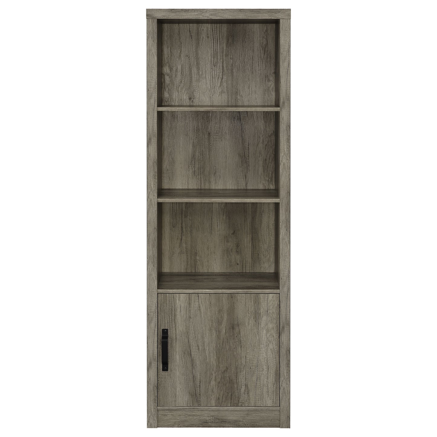 Burke 3-piece 59" TV Entertainment Center Grey Driftwood