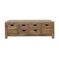 Esther 6-drawer Solid Wood Coffee Table Natural Sheesham