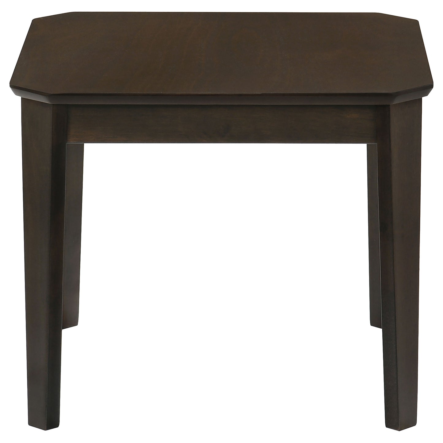 Amaro 3-piece Coffee and End Table Set Dark Brown