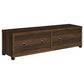 Sachin 3-piece 79" TV Entertainment Center Dark Pine