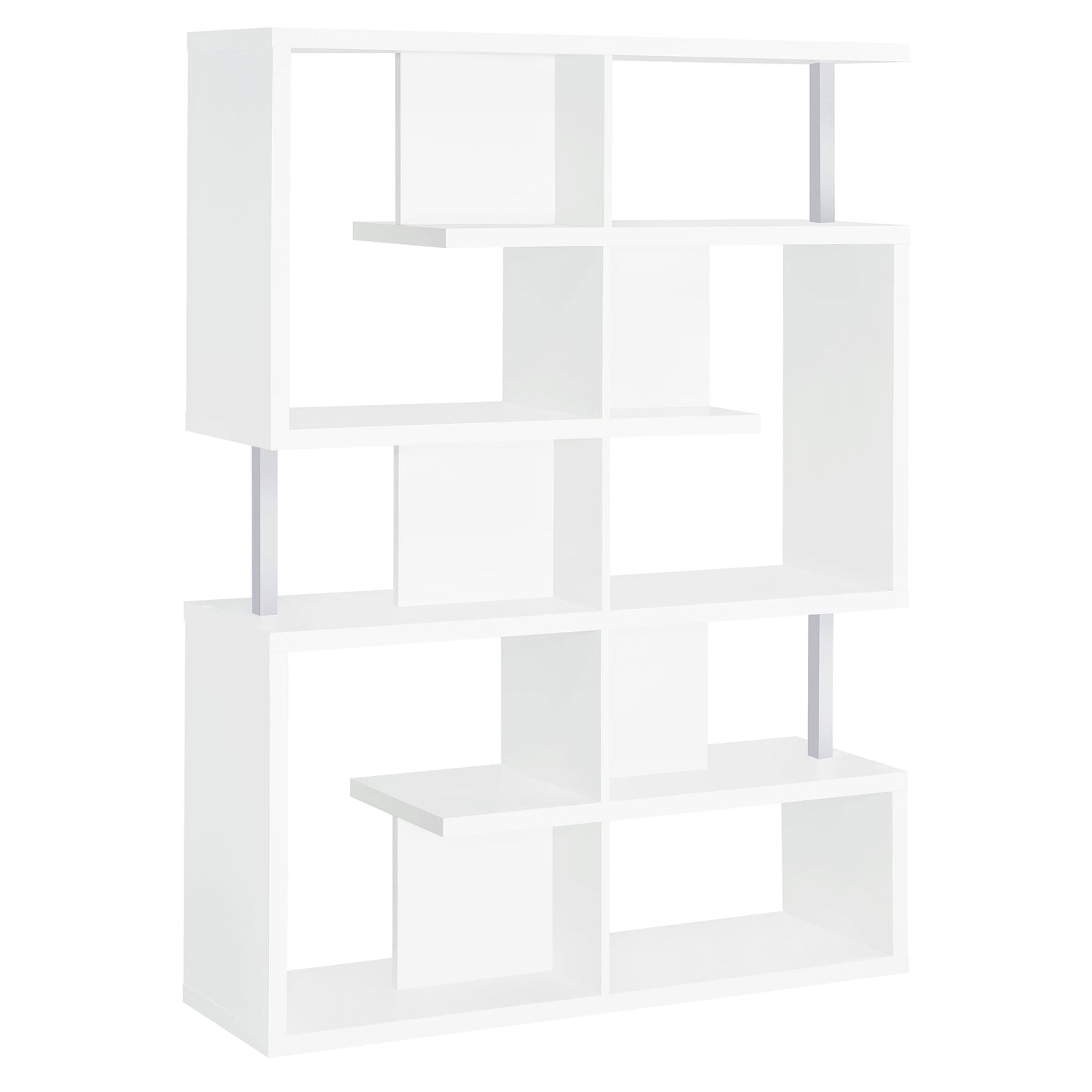 Hoover 63-inch 5-shelf Bookshelf White