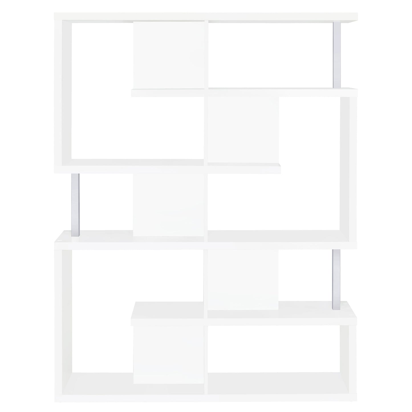 Hoover 63-inch 5-shelf Bookshelf White