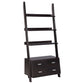 Colella 3-piece Storage Ladder Bookshelf Set Cappuccino